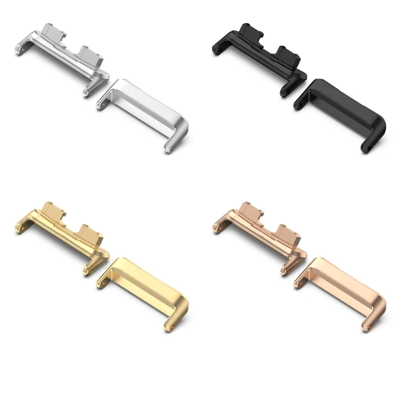 

Watch Strap Connector Head Grain Metal Link Adapter Attachment for Huawei Band 8 Y3ND