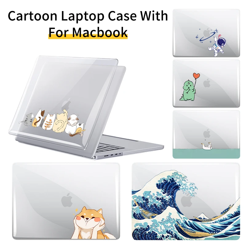 

Laptop Case for 2023 Macbook Air13.6 M2 A2681 A2338 air15 A2941 Shell macbook pro 16/14 A2779 A2780 Notebook Cover