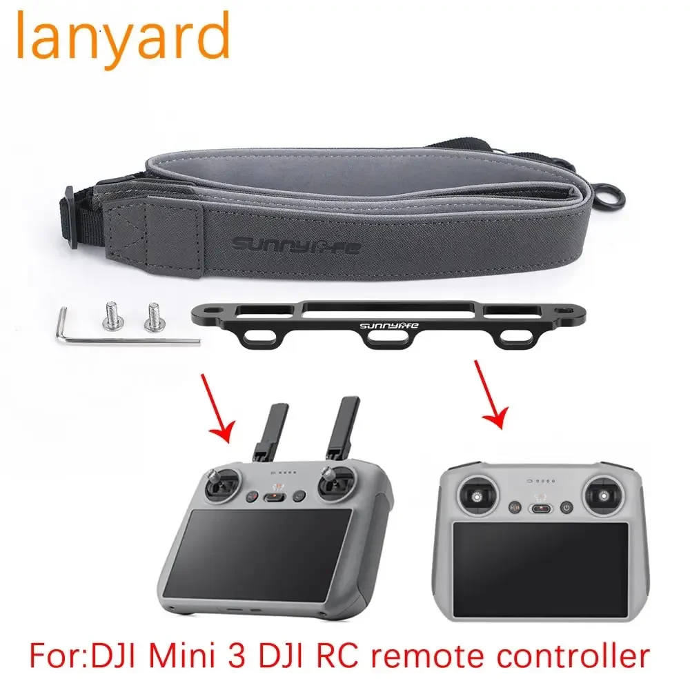 ตัวเลือกสินค้า สายคล้องคอสำหรับรีโมทโดรน DJI Mini 3/4/5 Pro