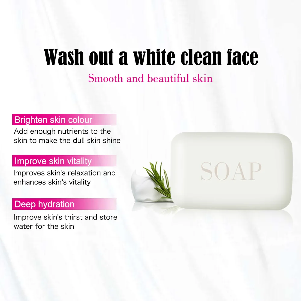 100g Snail Collagen Handmade Soap Face Body Cleansing Bleaching Soap Skin Moisturizing Brighten Hand-crafted Soap PM6861 4