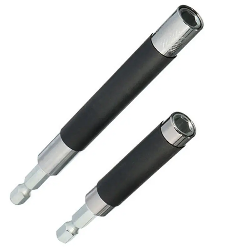 연장 드라이버 드릴 비트 홀더, 육각 나사 소켓, 자기 충격 어댑터, 고품질, 80Mm, 120Mm