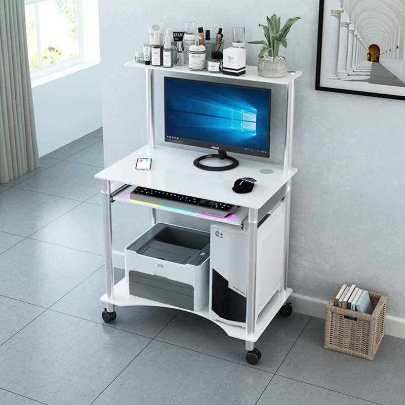 Simple computer desktop home bedroom removable desk simple desk printer table small apartment computer desk