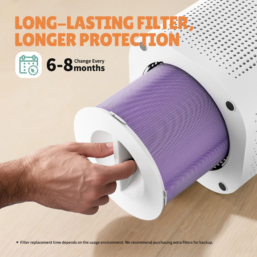 Modern evde sergilenen beyaz cihaz