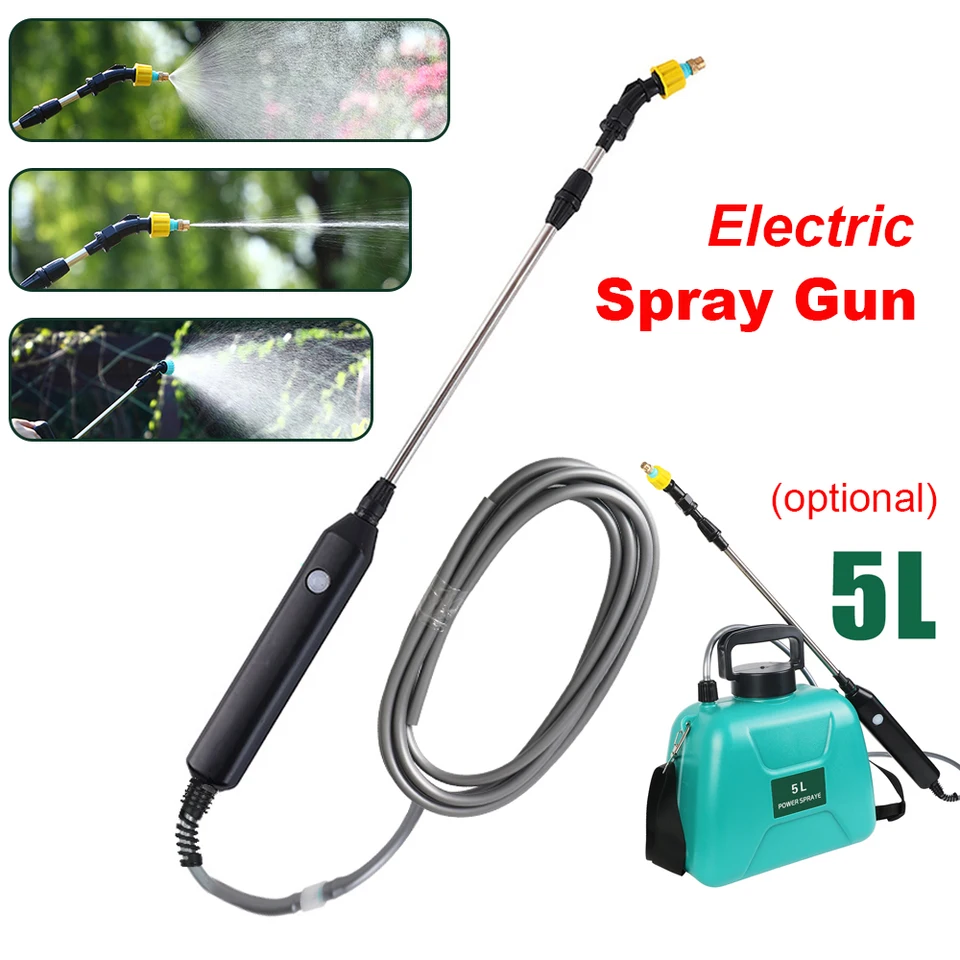 Spruzzatore elettrico con ugello nebulizzatore, spruzzatore d'acqua