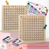 Montessori Wooden Arithmetic Math Board Toy Multiplication Addition Sensory Enlightenment Competitive Puzzle Kids Favor Gift 1