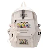 Snoopy Cartoon Student Backpack Boys Girls Junior High School ins Large Capacity Travel Schoolbag Nylon Shoulder Bag handbag 1