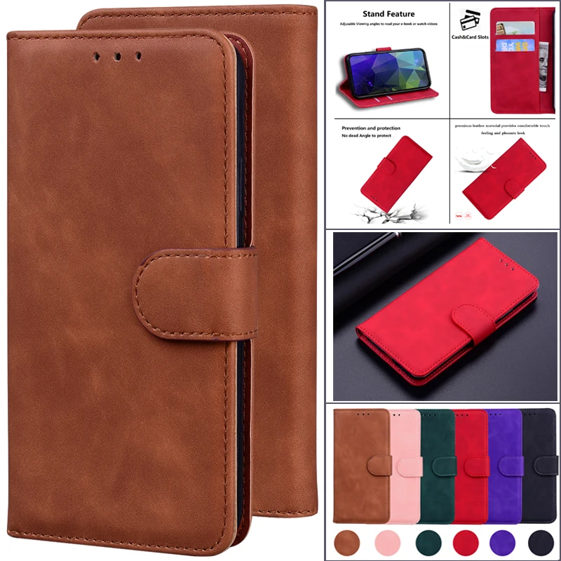 Per Infinix Zero 20 8 X Neo X Pro Infinix Smart 7 6 Plus 5 Pro Hd 2021 Magnetic Feel Portafoglio In Pelle Tinta Unita Portafoglio In Pelle