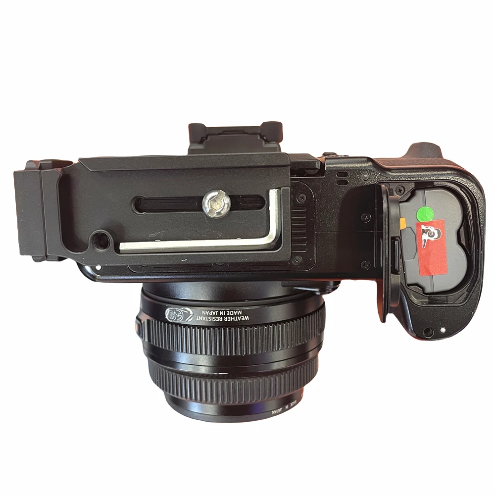 GFX50SII Cable Lock Tripod Quick L Plate Holder for Fujifilm GFX