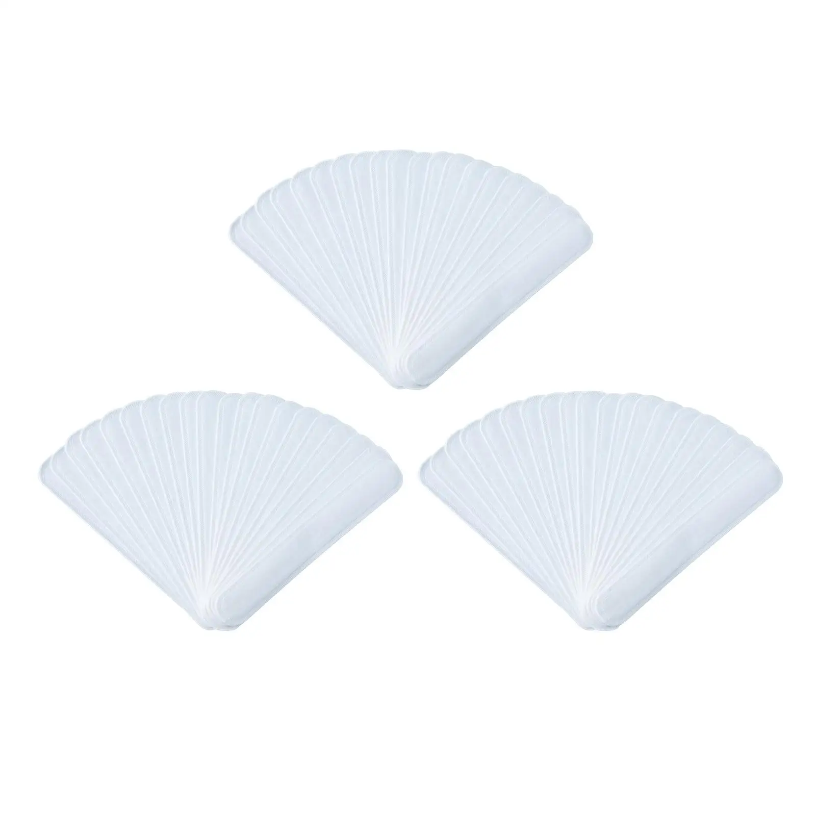 60x Hat Sweat Liner Absorbent Pad Disposable Protector Women Men Hat Sweat Bands Liner Cap hat sweat absorber