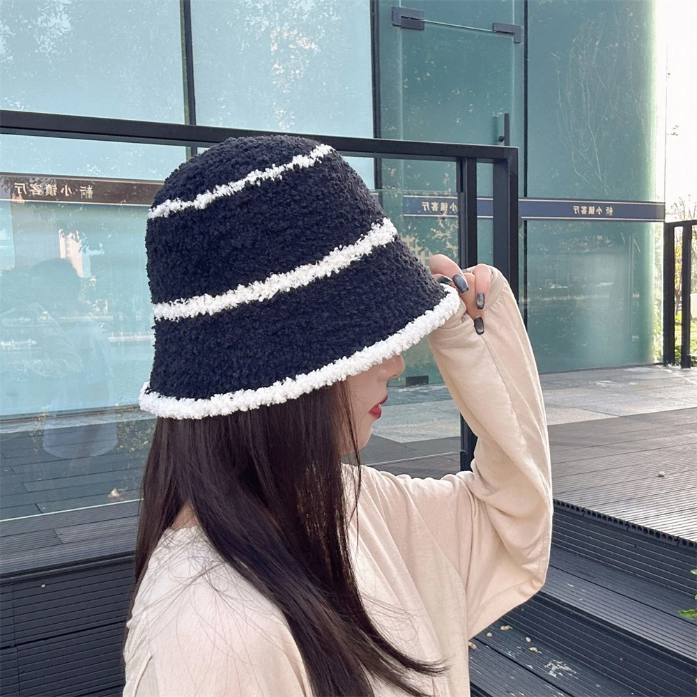 winter-bucket-hat-woman-s-thick-warm-ear-protection-hat-french-lamb