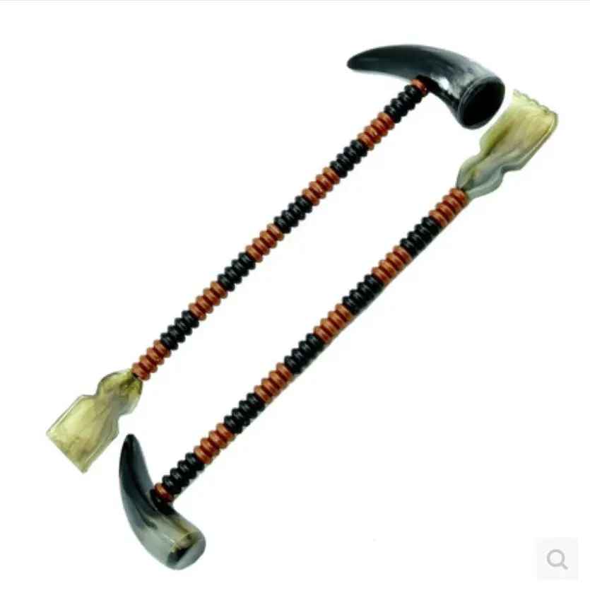 HANRIVER Massager itch scratched horn hammer knock scratching Scratch back rubs implement authentic scratching rake 1 pack