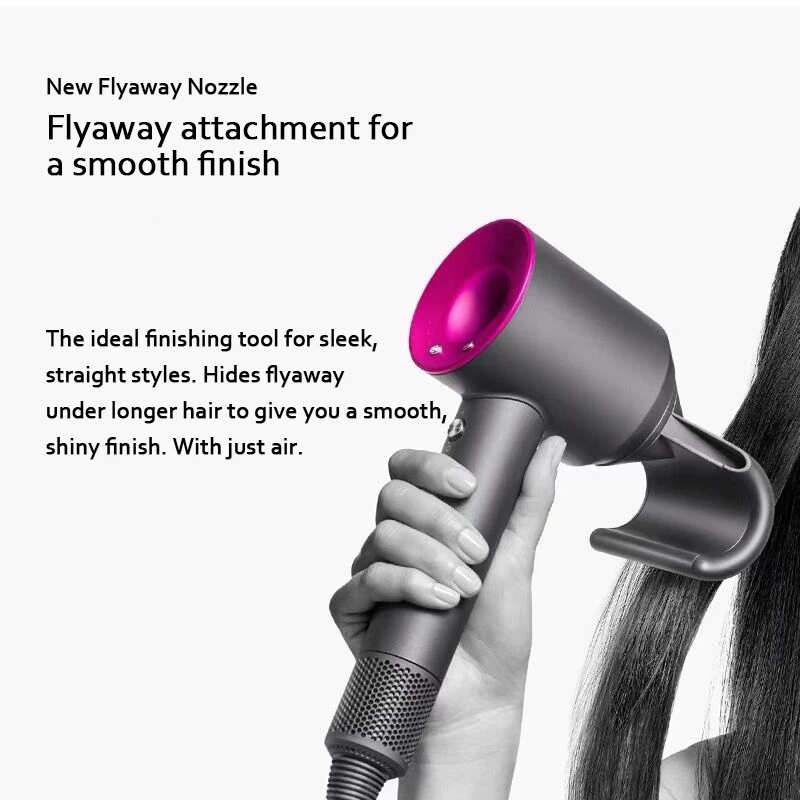 Leafless Hollow Electric Hair Dryer 220V/110V Household Negative Ion Fast Drying Strong Constant High-power Electric Hair Dryer