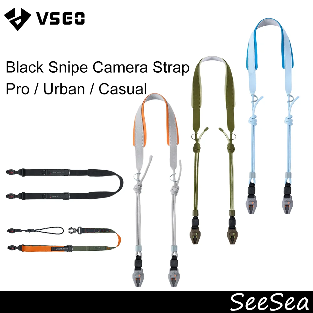 VSGO 블랙 스나이프 프로 프로페셔널 카메라 스트랩 어반 모델 / 캐주얼 시..