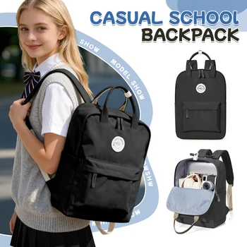 School Backpack for Boys Girls Cute Casual School Backpacks for Teenagers, Schoolbag Shoulder Bag for Travel, College Women Bag 1