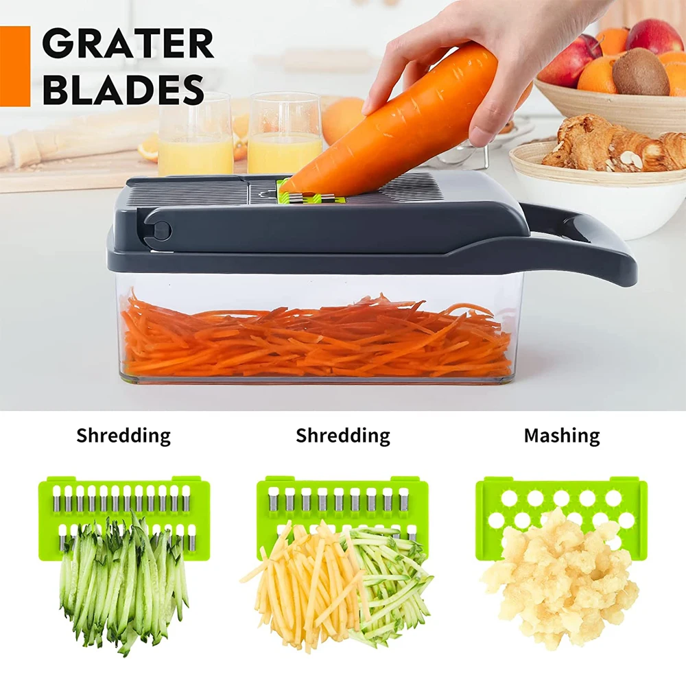 Geedel Professional Mandoline Slicer for Kitchen, Multi Purpose Vegetable  Slicer Cutter, Slicer Vegetable Cutter Onion Slicer for Veggie Fruit Cheese