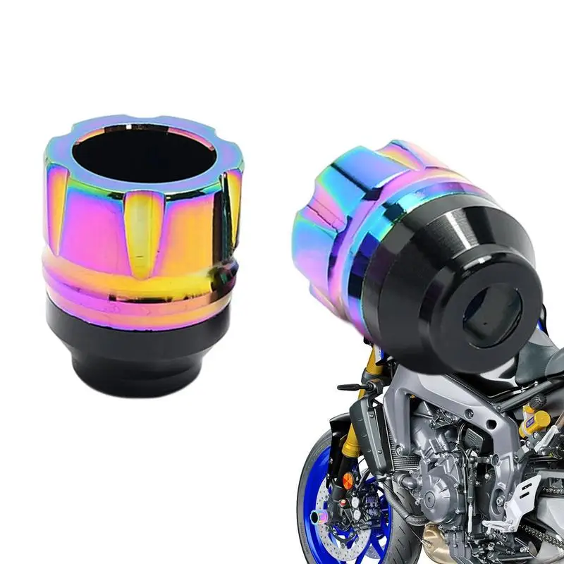 

Слайдеры рамы мотоцикла универсальные гоночные двойные слайдеры защита от ударов цветной Мотоцикл Защита от падения гонки двойной слайдер