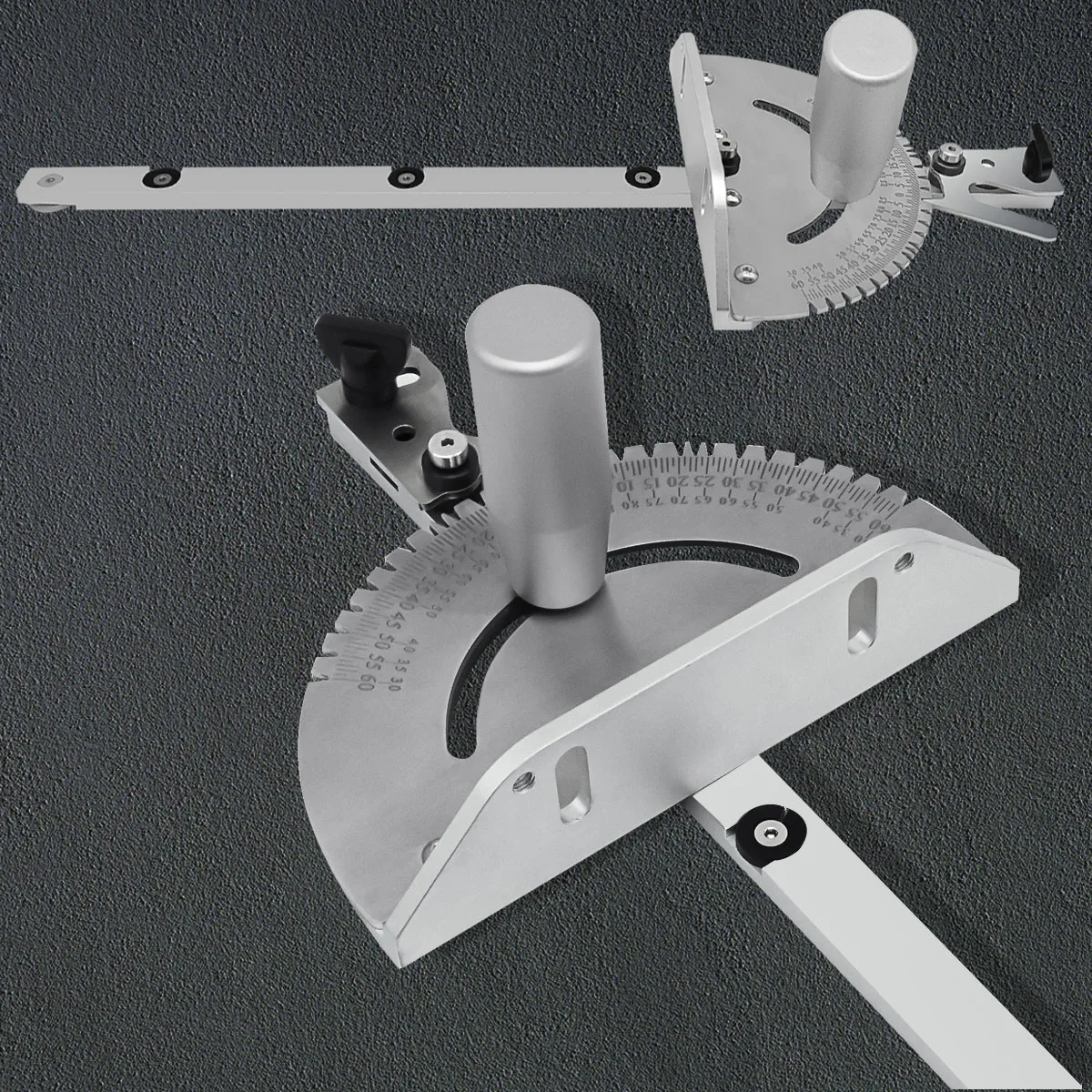 High Accuracy Miter Gauge Table Saw Miter Gauge with 120 Angled Ends