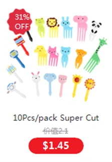 Description Picture 5 of itemKids Fruit Picks Mini Fruit Forks Kid Bento Accessories Chopsticks Mini Cute Children Snack Cake Dessert Food Pick Toothpick