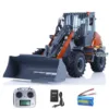 1/14 LESU MCL8 4X4 Hydraulic RC Loader AOUE Painted Assembled Controlled Construction Vehicle Models Light Sound Cars Boys Gifts 1