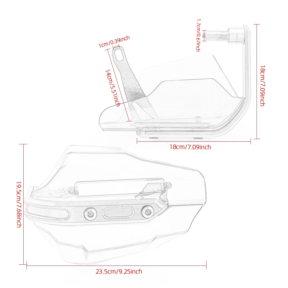 Universal Motorcycle Handguards Universal Motorcycle Handguards