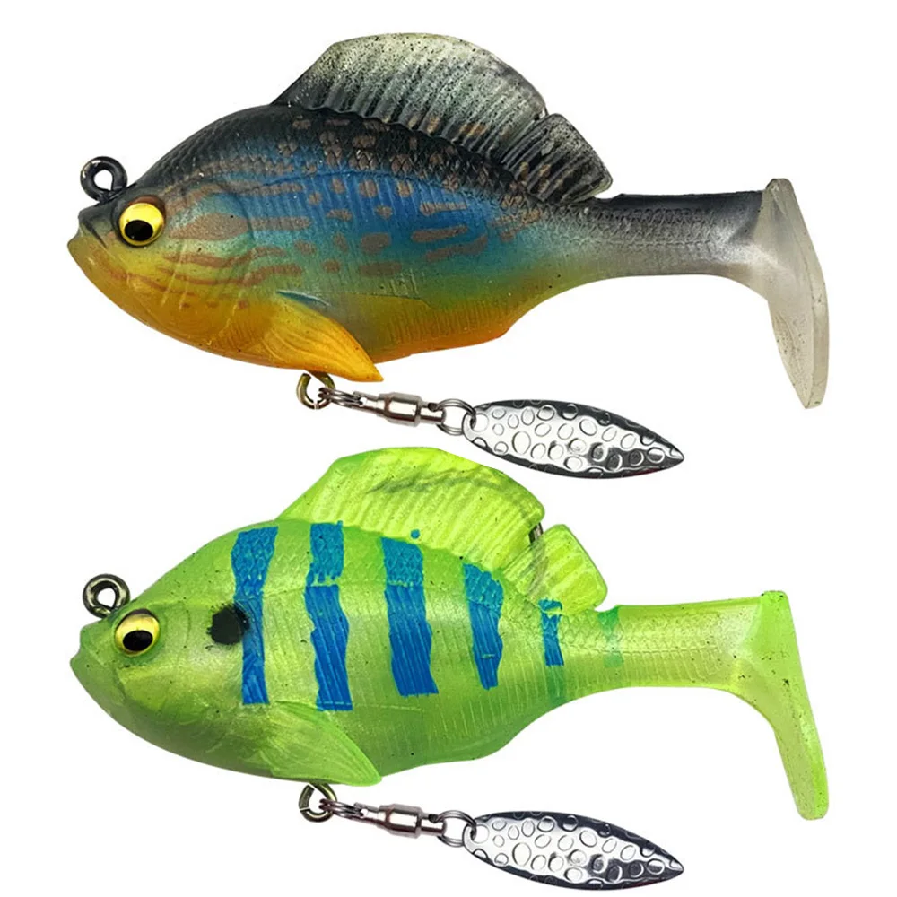 18g 24g Sleeper Gill Soft Bait Paddle Tail Swimbait Artificial