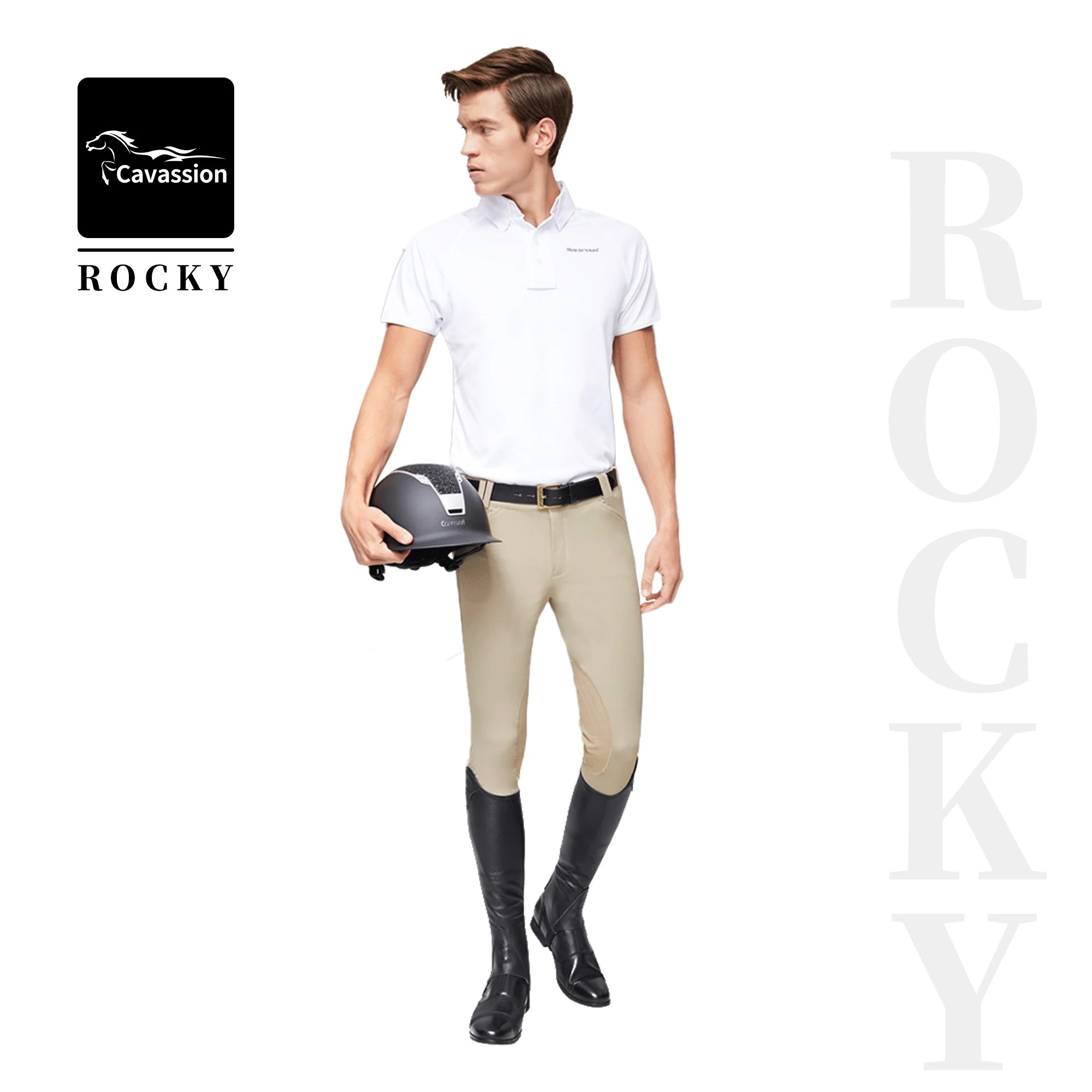 Cavassion Butterfly Wing Equestrian Pants Men's Equestrian Competition Dress Pants Riding 8103102
