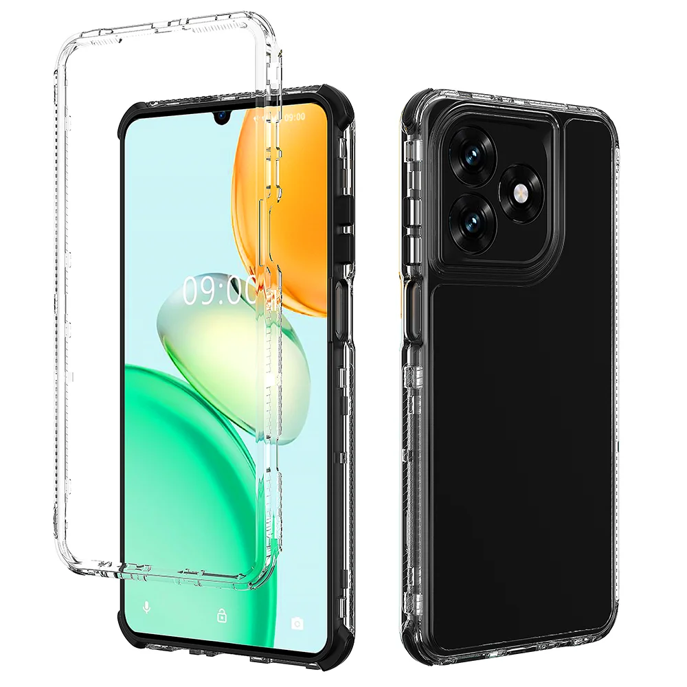 Multicolor Hybrid Shockproof Phone Case with Airbag Corners