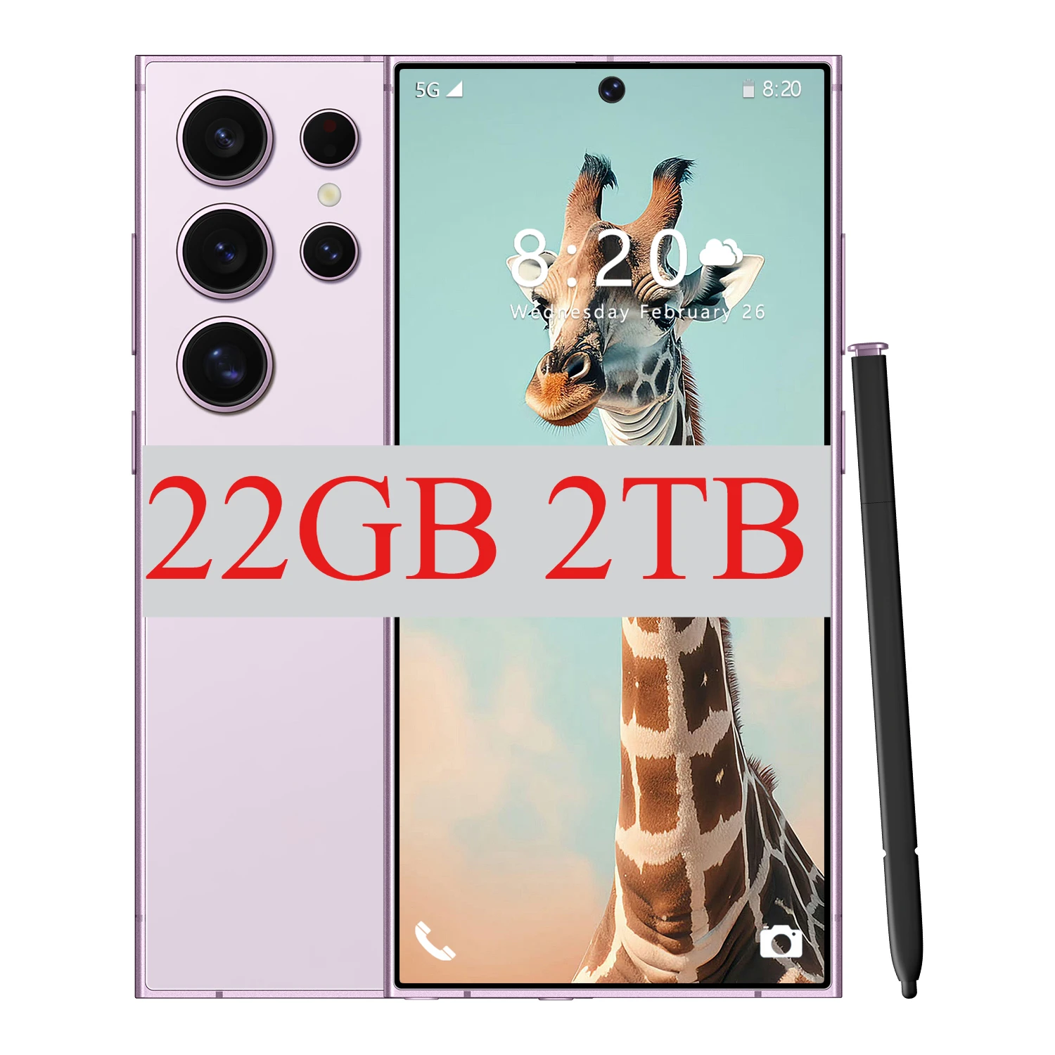 Pink 22GB 2TB