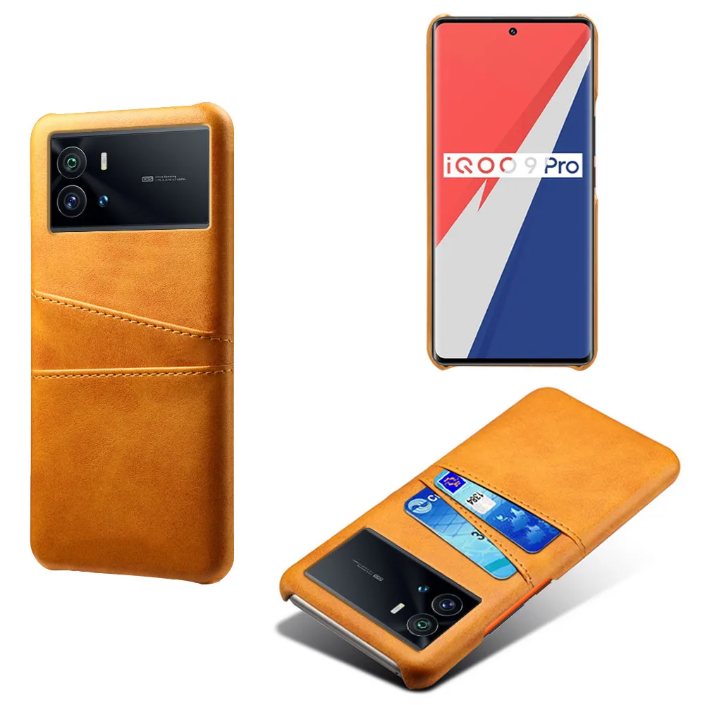 

Card Slots Wallet Coque Vivo iQOO 9 Pro Retro PU Leather Cover For Vivo iQOO 9 Pro Case For VIVO iQOO 9 (China) 9pro 5G 6.78"