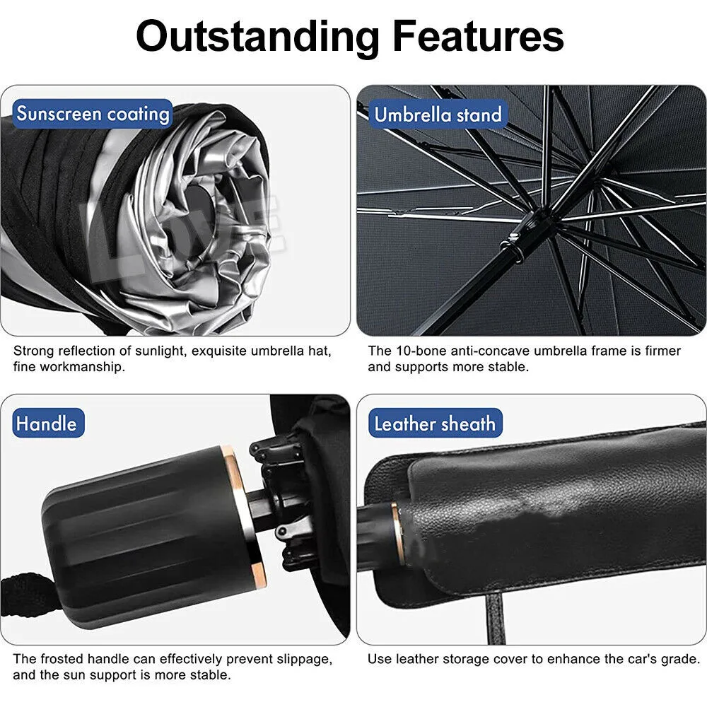 Car Sunshade Umbrella Front Windshield Sunshade Car Interior Summer S/L Size windshield sunshade,car sunshade,windshield sun shade