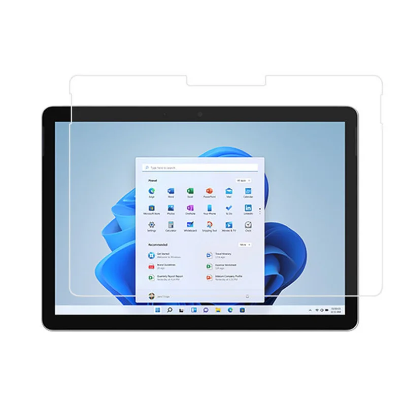 3ks temperované sklo pro microsoft povrch pro 9 4 5 6 7 8 X tablet obrazovka ochránce pro povrch chodit 1 2 3 náhrada 9H sklo filmovat