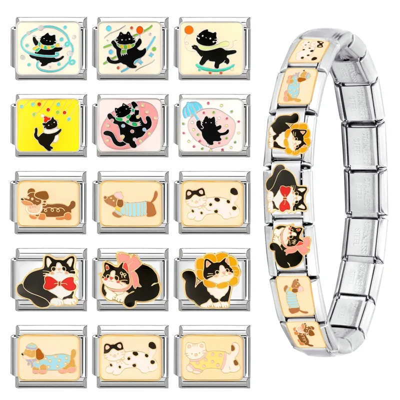 Italian Charm Links Bracelet DIY Making Jewelry