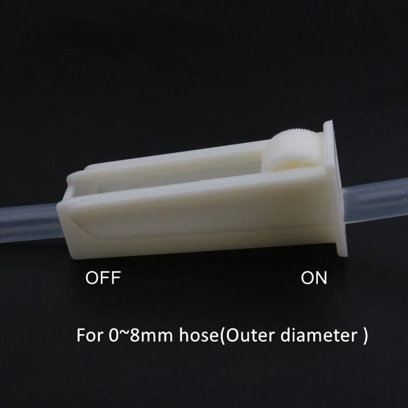 Morsetti Per Tubo Dell'Acqua Regolabili - 4 Pezzi, Per Controllo Flusso, 6-12mm, In Plastica - Foto 12