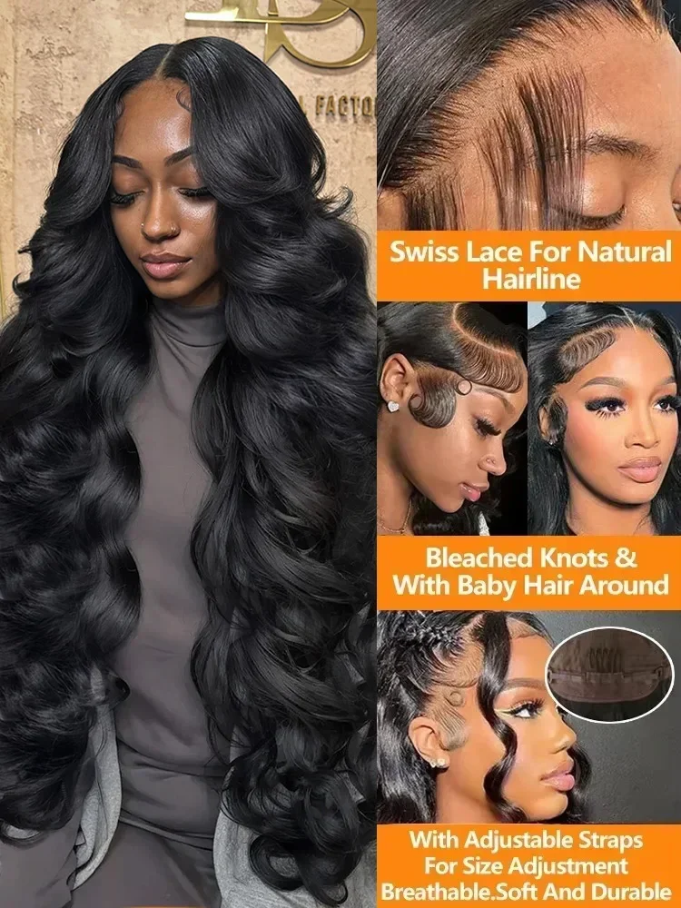 Black Wig SidePart Swisslace Long Curly 2025 _with_lace_frontal_1024x1024.jpg main image 3