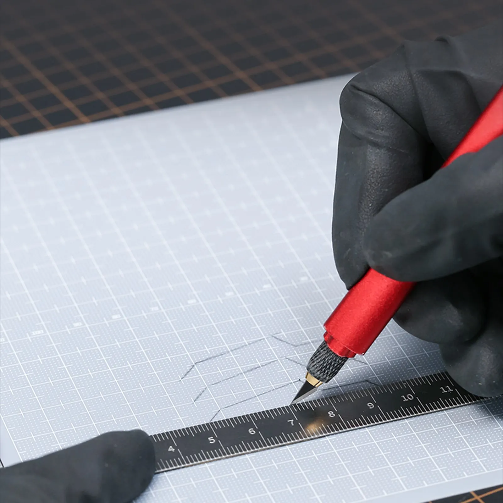 DSPIAE PC-GY 모델 수정 플라스틱 보드, 0.3mm, 0.5mm, 0.8mm, 1.0mm, 90x78mm