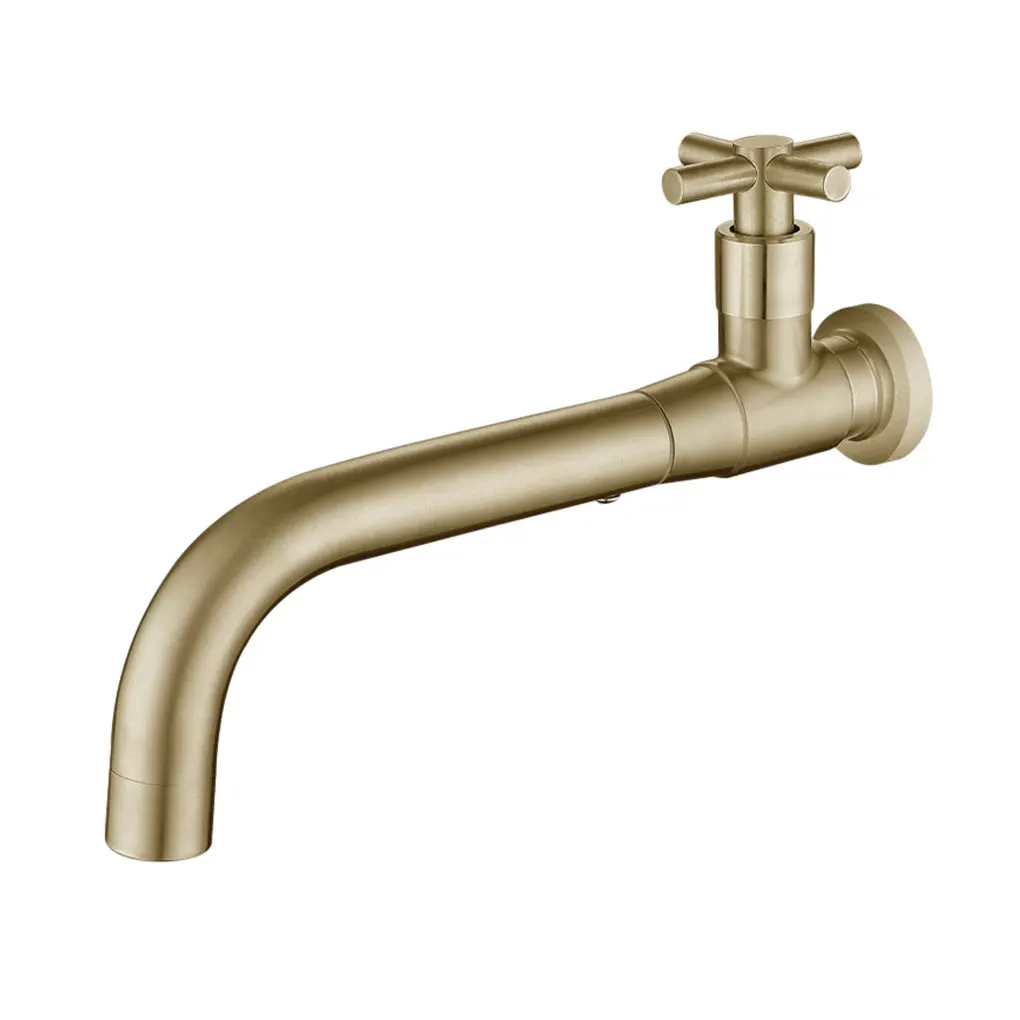 

Easy Installation Faucet Single Cold Universal Fit For Sink Basin Faucet Wall Mounted Sink Faucet