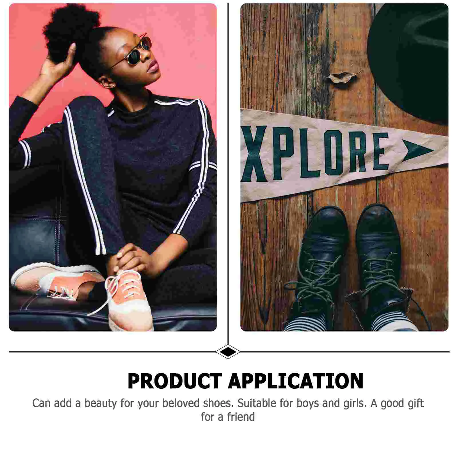 Рисунок 4 - 2 пары, декоративные шнурки для