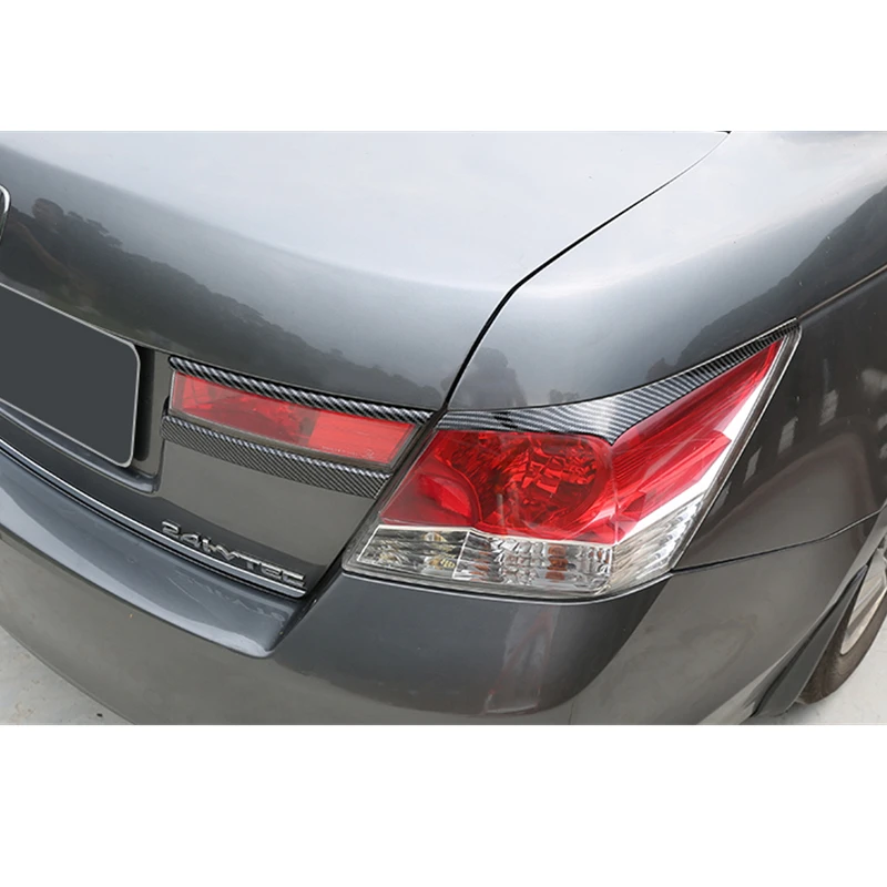 OMAC Chrome Trunk Tail Light Trim Frame For 2011-2012 Honda Accord Sedan (2-Piece Set)