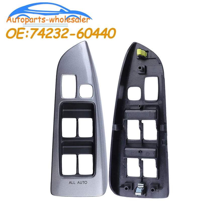 Toyota Land Cruiser Prado Window Lift Control Switch Panel Cover Direct Fit