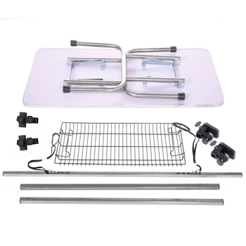 46in Professional Dog Pet Grooming Table Large Adjustable Heavy Duty Portable w/Arm & Noose & Mesh Tray 6