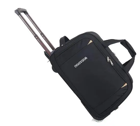 Reisetasche Mit Rollen Aus Oxford Stoff Für Damen Und Herren_voghion.com