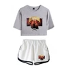 Tiago PZK Gotti A Tour 2025 Tee Shorts Suit Fashion Two Piece Sets Casual Short Sleeve 2 Piece Set Hip Hop Tees Funny Crop Top 5