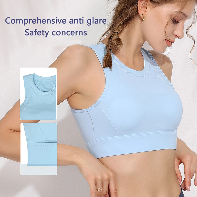 

Lycar Fabric Fitness Top Yoga Bra Gym Sport Bra Women Hollow Back Sports Underwear Tights Workout Clothes
