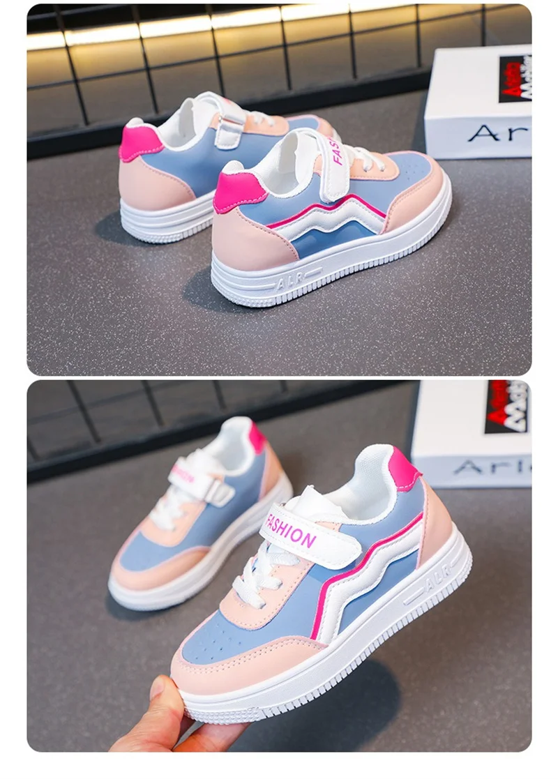 Size 26-37 Autumn Casual Platform Sneakers for Girls Minimalist Non-Slip Soft Sole Athletic Shoes Big Kids Walking Shoes Se0fc68771421425dbb0fc4fb39aa42fbt