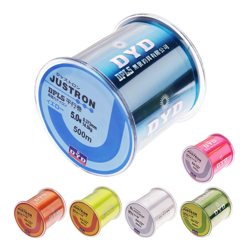 500M Nylon Fishing Line fishing line fishing tackle Super Strong Japan Monofilament For Bass Carp