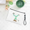 Cartoon Ladies Nurse Printed Cosmetic Bags Foldable High Capacity Women Makeup Bag Eco Reusable Storage Pouch Pencil Case 3