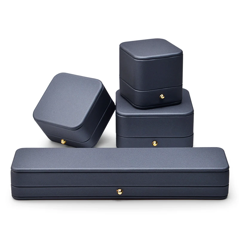 Oirlv Ring Box Premium Leather Ring Gift Box Jewelry Storage Case