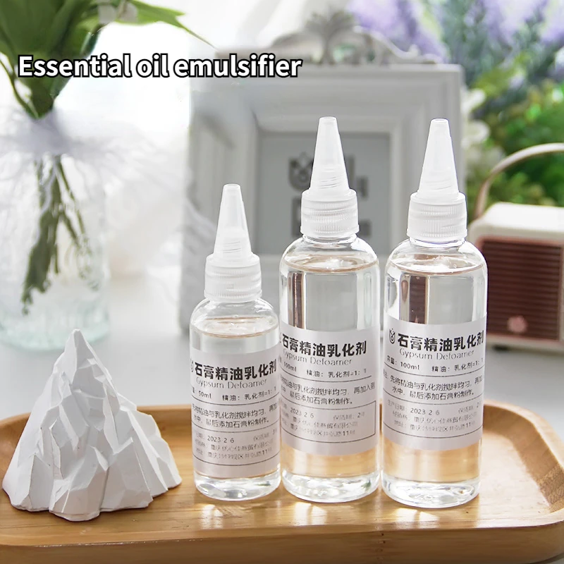 Transparent Fragrance Essential Oil Emulsifier Essence Solubilizer DIY Aromatherapy Candle Wax Cup Water Soluble Additive