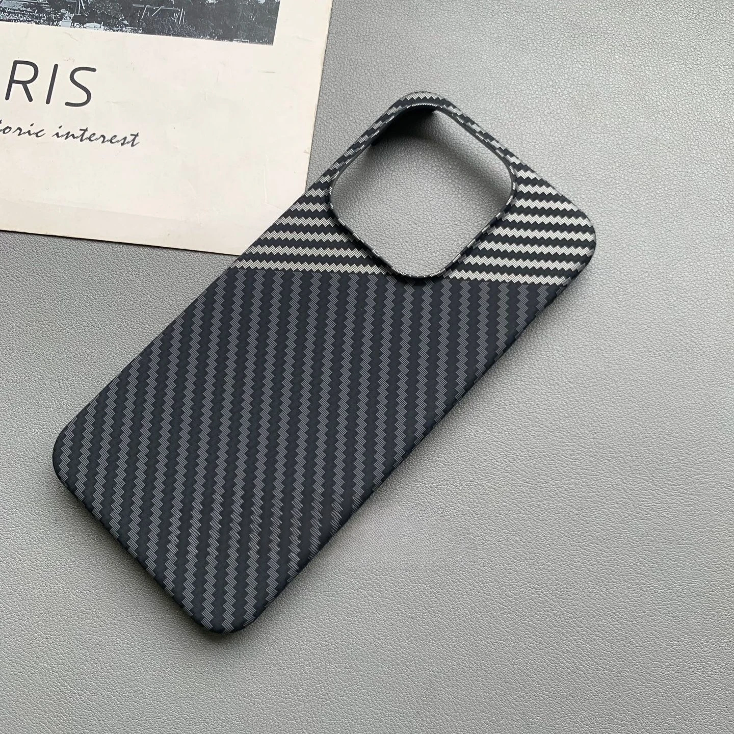 Premium Simplicity Acrylic Carbon Fiber Slim Half Pack PC Case Cover