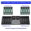 8 Channel 18650 Battery Capacity Internal Resistance Tester DC 5V 10A Automatic Charging and Discharging Module 2.4 Inch Screen 1